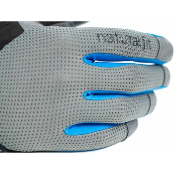 Cube X NF Handschuhe lang grey´n´blue