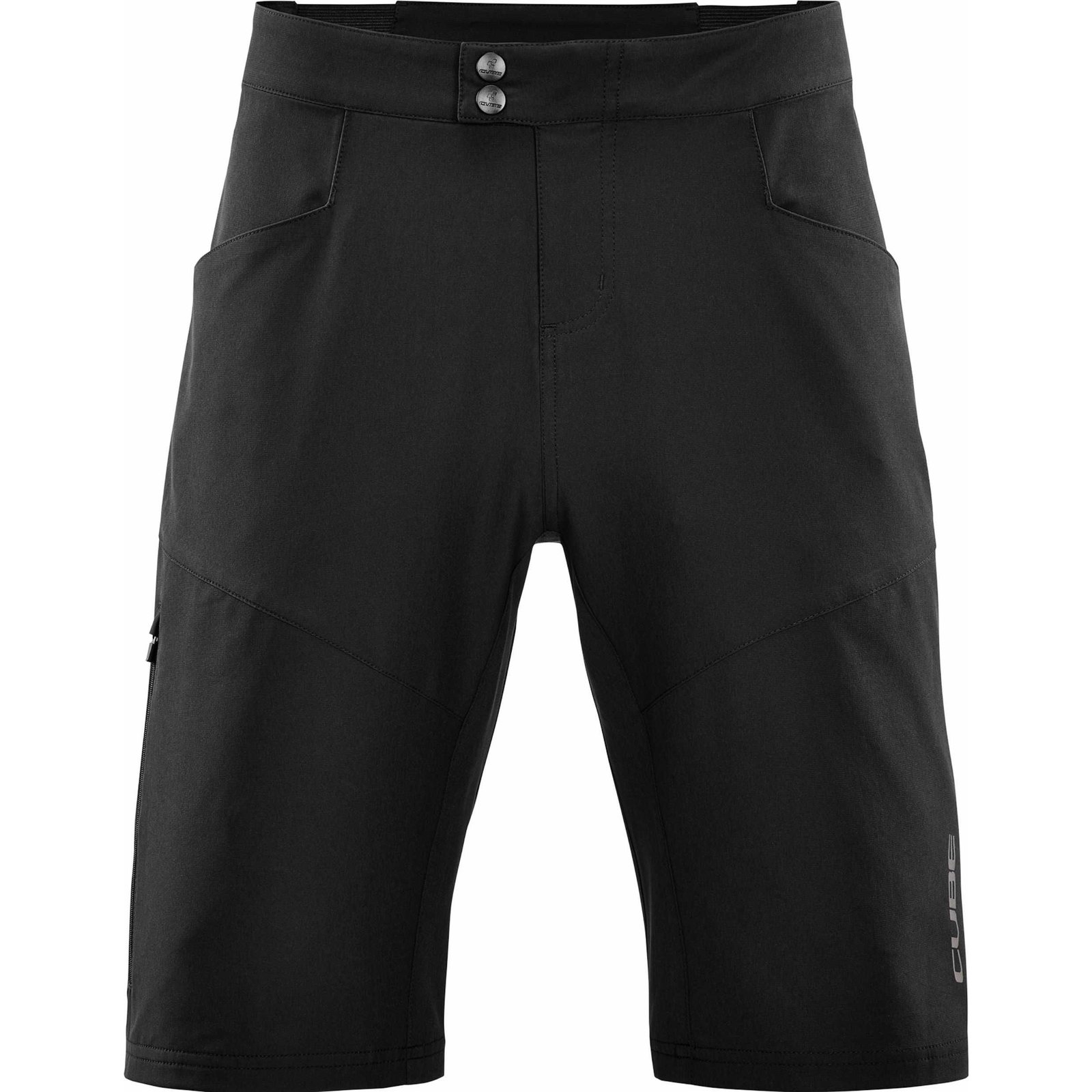 Cube ATX Baggy Shorts Cmpt Inkl. Innenhose black