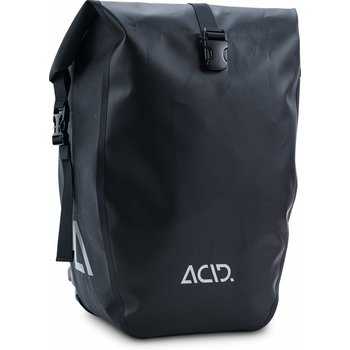 Acid Gepäckträgertasche Travlr Pure black 15 L