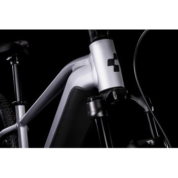 Cube Reaction Hybrid SL 750 Wh E-Bike Hardtail Diamant 29 polarsilver´n´orange