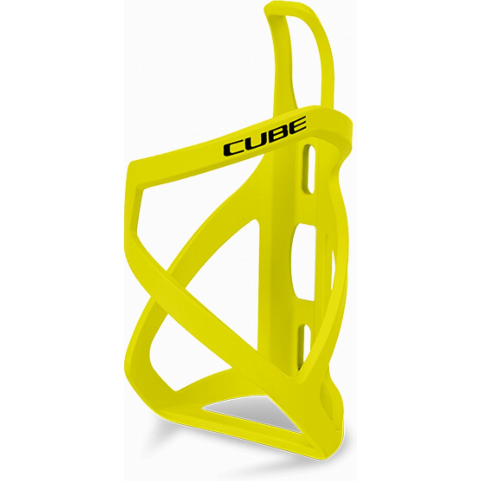Cube Flaschenhalter HPP Left-Hand Sidecage matt neon yellow n glossy black