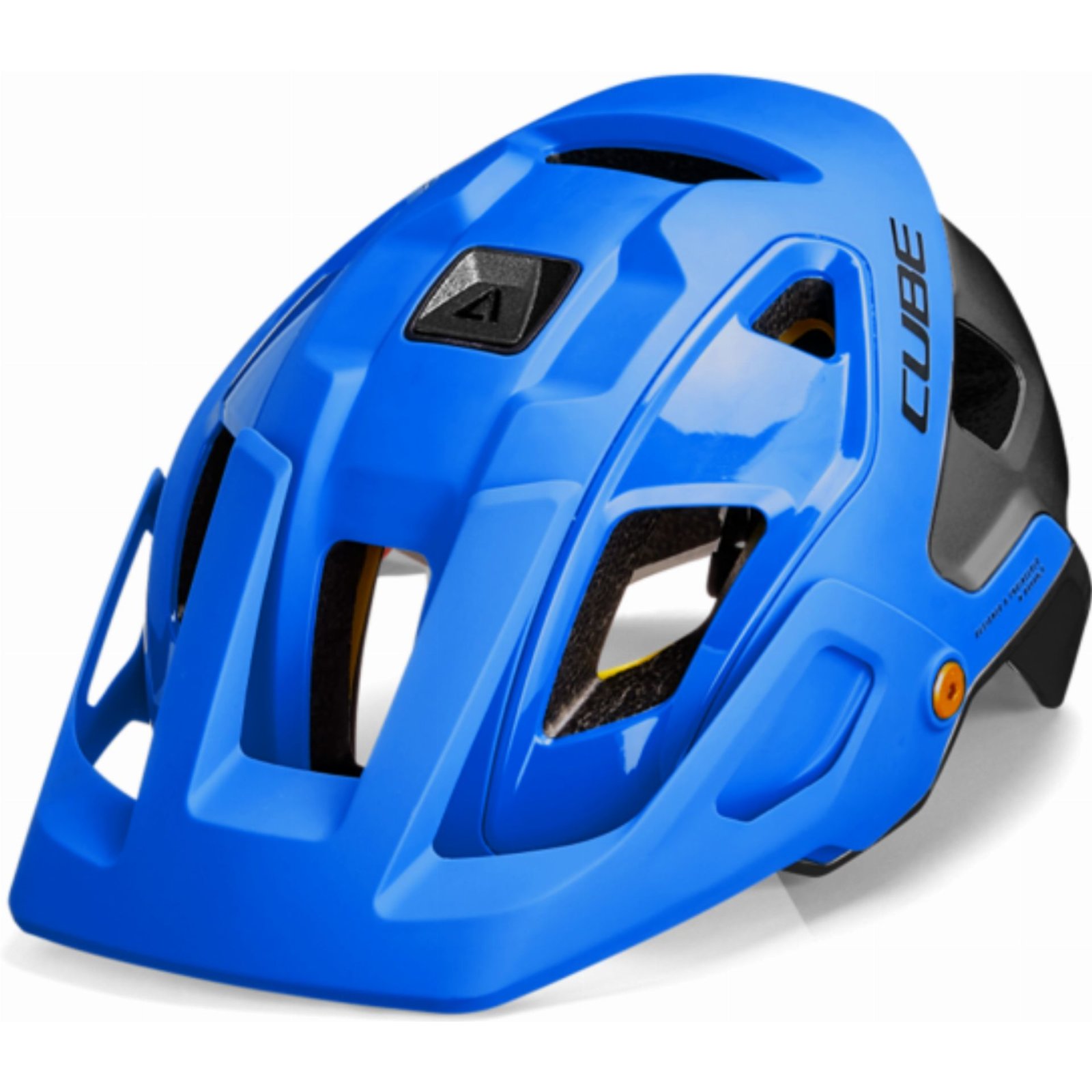 Cube Strover X Actionteam Mips MTB-Helm blue´n´grey