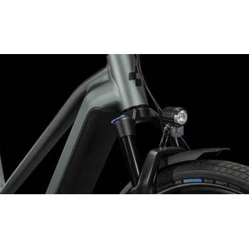 Cube Kathmandu Hybrid Pro 750 Wh E-Bike Trapeze 28 flashgreynmetal