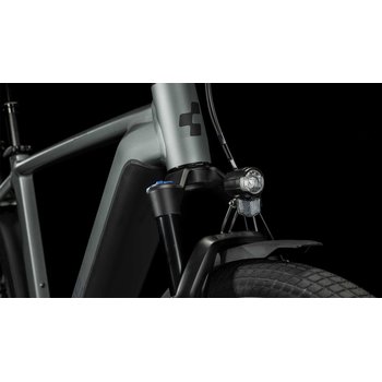 Cube Kathmandu Hybrid Pro 750 Wh E-Bike Trapeze 28 flashgreynmetal