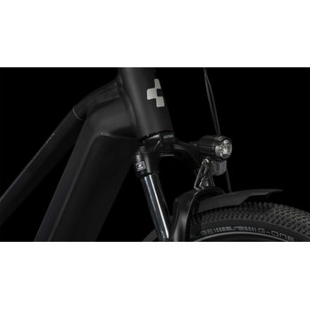Cube Nuride Hybrid Pro Allroad 625 Wh E-Bike Easy Entry 28 black´n´metal