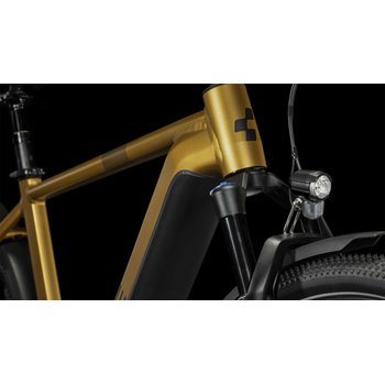 Cube Nuride Hybrid EXC Allroad 625 Wh E-Bike Easy Entry 28 caramel´n´black