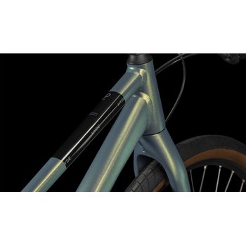 Cube Hyde Pro Urban Bike Diamant 28 metalgreen´n´black