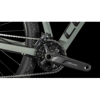 Cube Attention MTB-Hardtail Diamant swampgrey´n´black