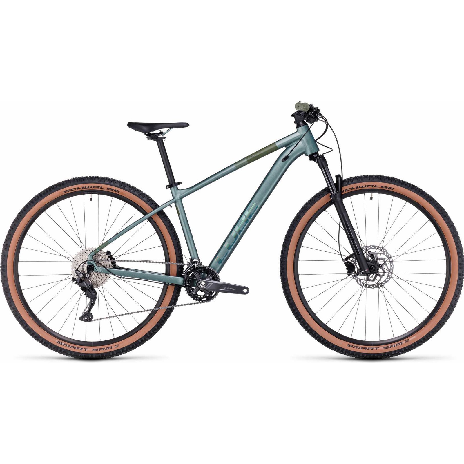 Cube Access WS Race MTB-Hardtail Diamant sparkgreen´n´olive