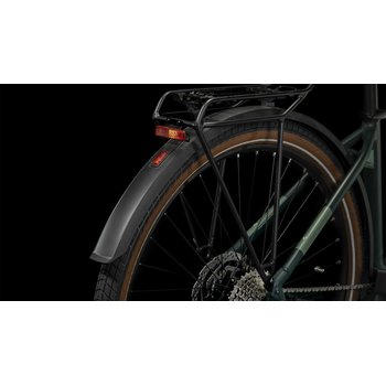 Cube Touring Hybrid ONE 500 Wh E-Bike Easy Entry 28 darkgreenngreen