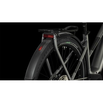 Cube Touring Hybrid EXC 500 Wh E-Bike Easy Entry 28 grey´n´metal