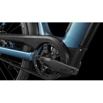 Cube Supreme Hybrid EXC 625 Wh E-Bike Easy Entry 28 blue´n´black