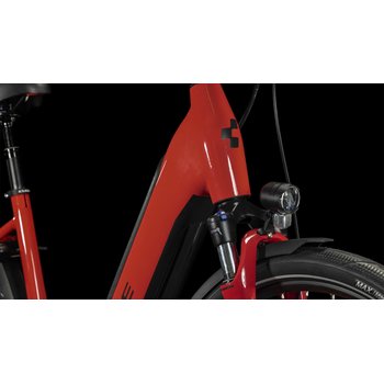 Cube Supreme Sport Hybrid Pro 625 Wh E-Bike Easy Entry 28 red´n´black