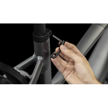 Cube Nuride Hybrid Performance Allroad 500 Wh E-Bike Easy Entry 28 graphitenblack