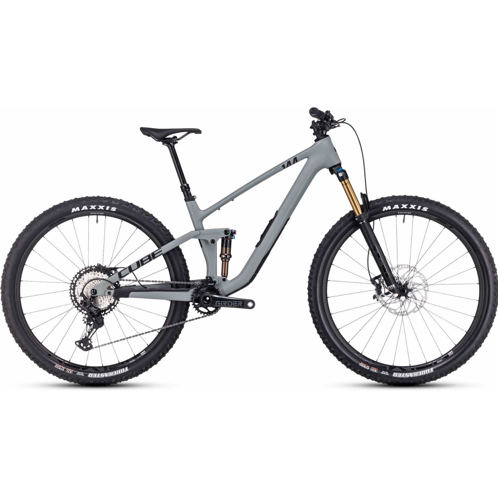 Cube Stereo One44 C:62 Race MTB-Fully 29 swampgreynblack