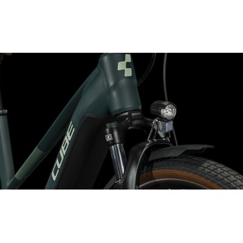 Cube Touring Hybrid One 625 Wh E-Bike Trapeze 28 darkgreenngreen