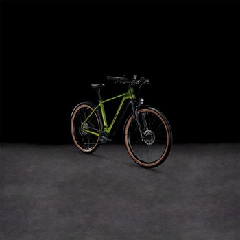 Cube Nuride Hybrid Pro 750 Wh Allroad E-Bike Diamant 28 shinymossnblack
