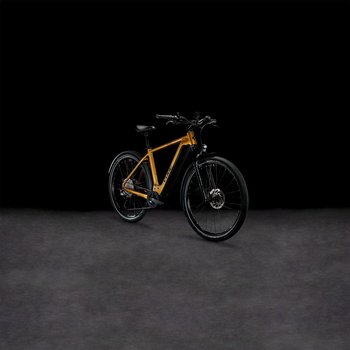 Cube Nuride Hybrid EXC 750 Wh Allroad E-Bike Diamant 28 caramelnblack