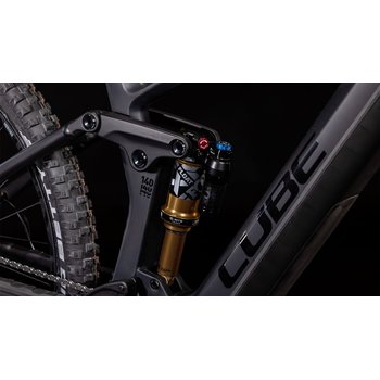 Cube Stereo Hybrid 140 HPC Actionteam 750 Wh E-Bike Fully carbonnblack