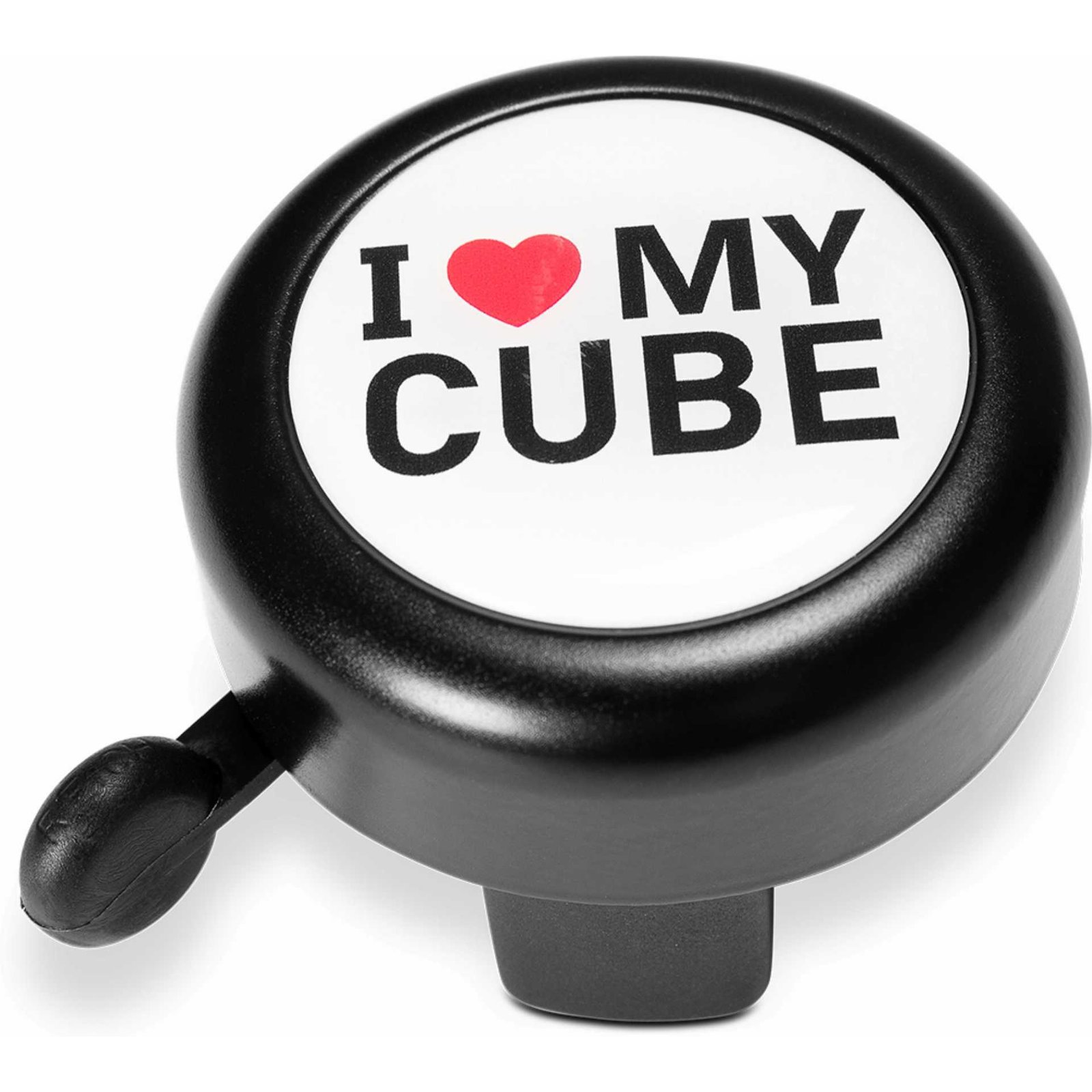 Cube Fahrradklingel I LOVE MY Cube black´n´white´n´red