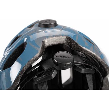 Cube Helm STEEP glossy blue